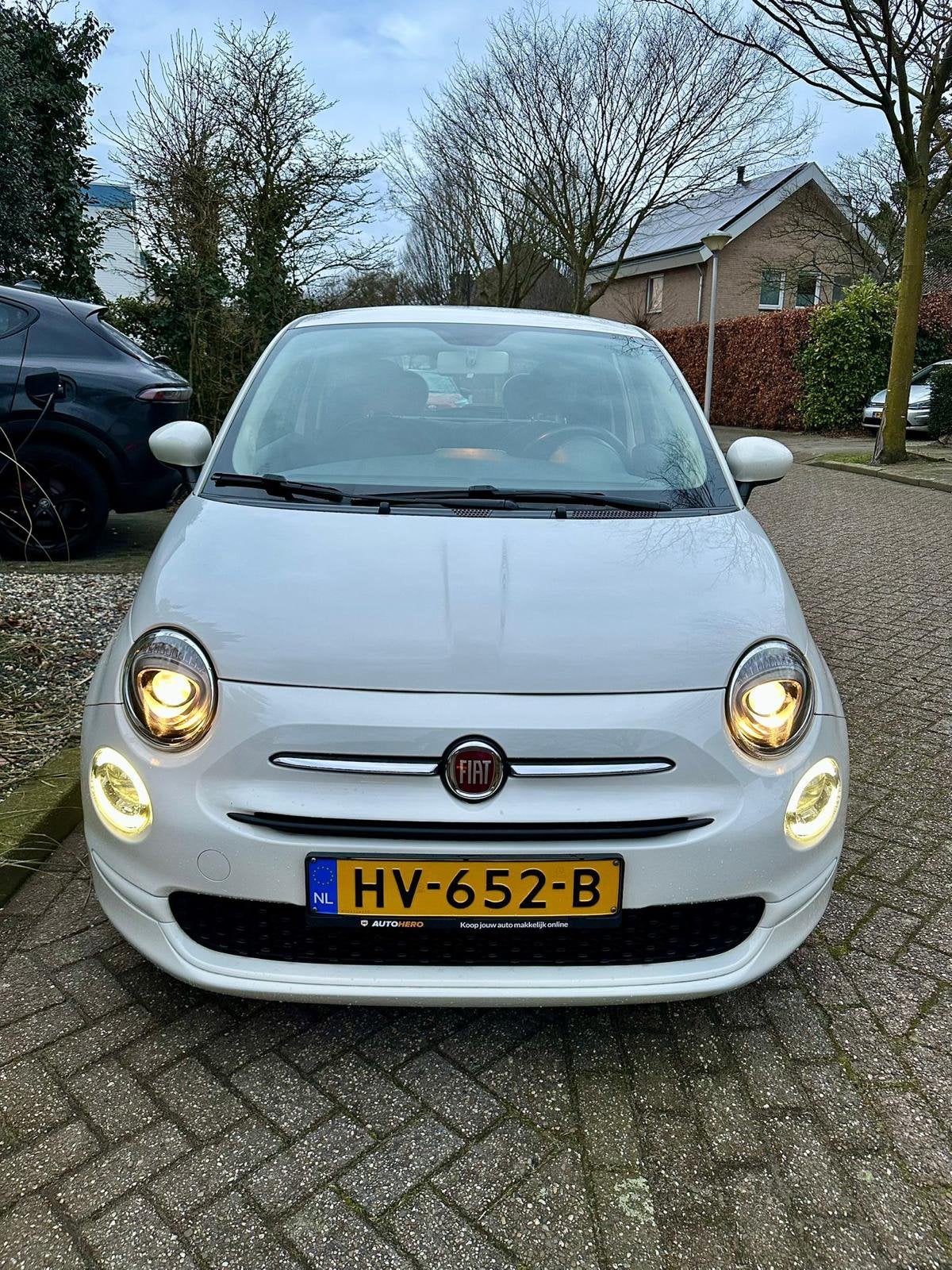 Fiat 500 0.9 TwinAir Turbo Popstar Automaat | 2015, 31 €/maand, Wit, Origineel Nederlands, Particulier