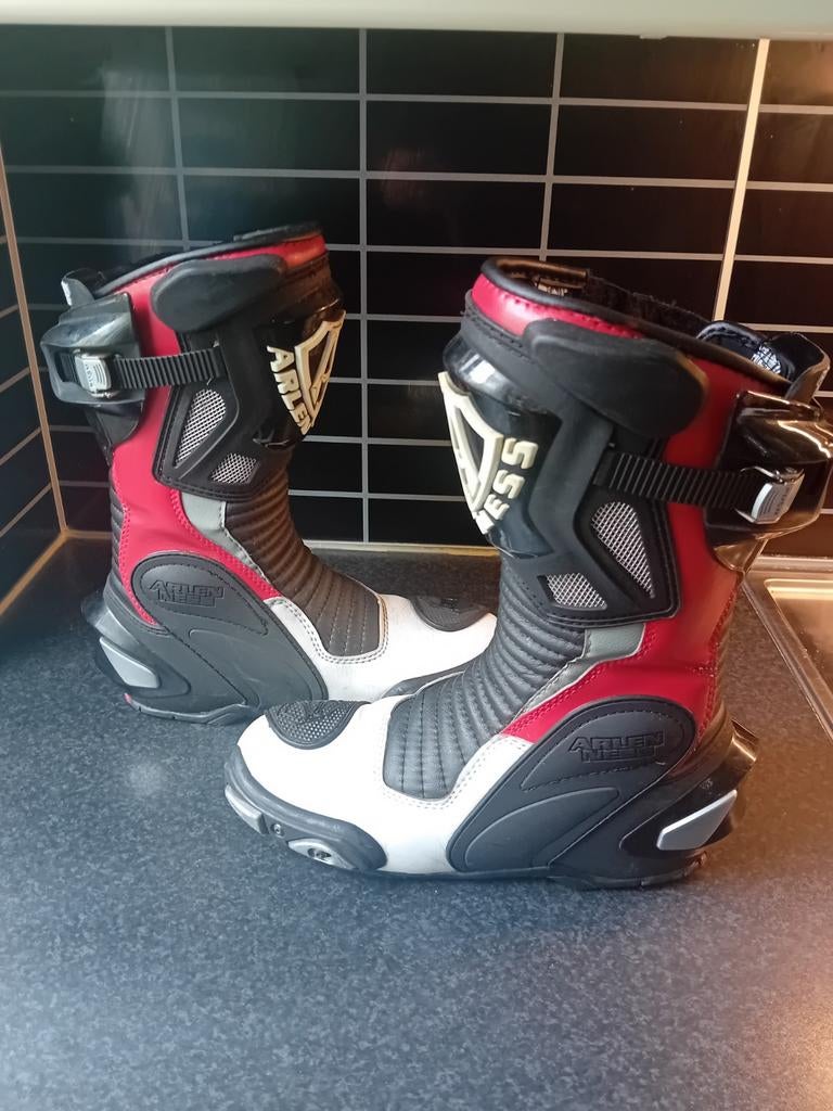 Arlen Ness Pro Shift 2  Motorlaarzen - Maat 43, Motoren, Kleding | Motorkleding, Laarzen, Dames, Heren, Tweedehands, Ophalen of Verzenden