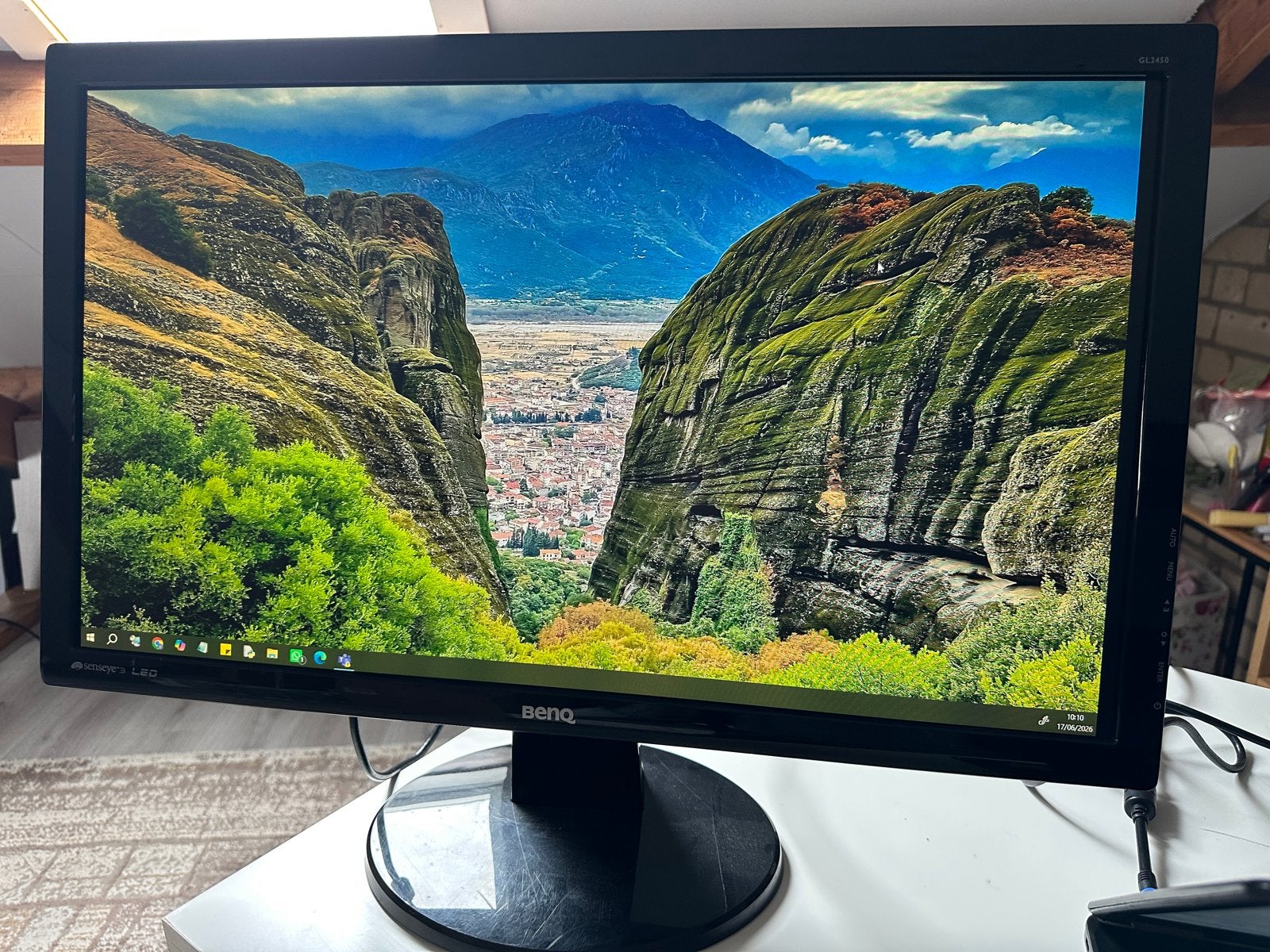 BenQ GL2450-T 24 inch Monitor, Computers en Software, Monitoren, Gebruikt, Kantelbaar, Full HD, Ophalen of Verzenden