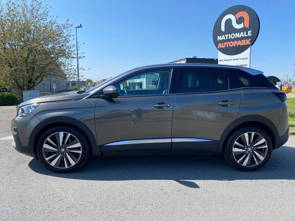 Peugeot 3008 2017 * 1.2 PureTech Blue Lease Premium * EXPORT, Auto's, Gebruikt, Euro 6, 1199 cc, Leder en Stof