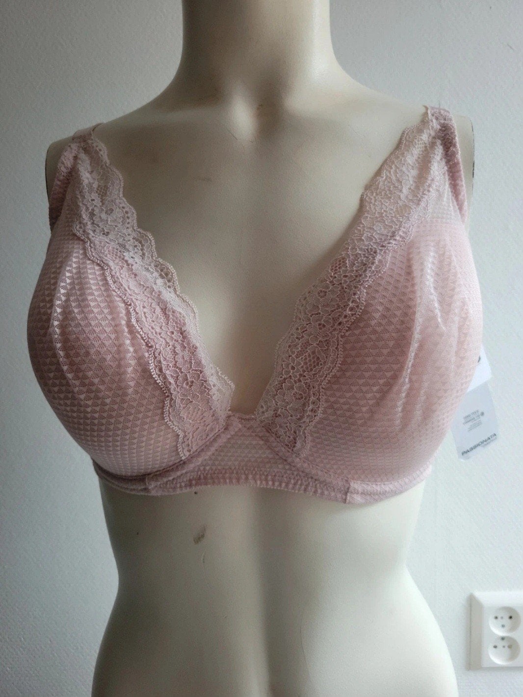 Passionata chantelle roze beha en slip set, maat 75G, Passionata, Ophalen of Verzenden, Roze, Setje