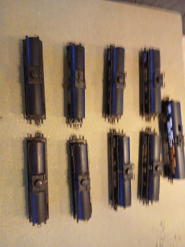 Tank transport roco 8 stuks gelijk stroom HO, Hobby en Vrije tijd, Modeltreinen | H0, Ophalen of Verzenden, Gelijkstroom, Wagon