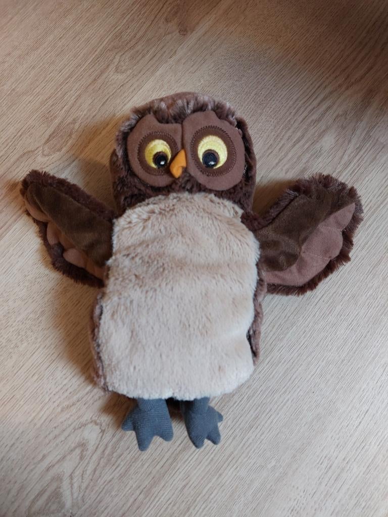 IKEA uil handpop 25 cm vandring, Kinderen en Baby's, Ophalen of Verzenden, Overige typen