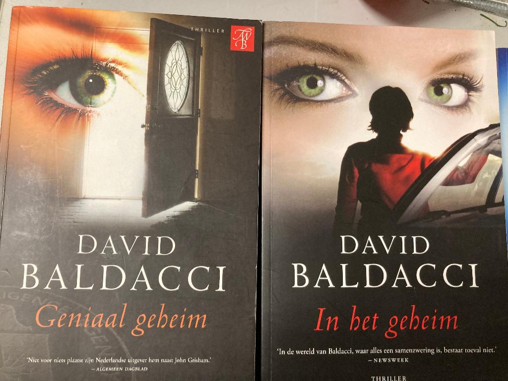 T.K. nog 26 Boeken David Baldacci Zie actuele lijst, Ophalen of Verzenden, Gelezen, David Baldacci, Wereld overig