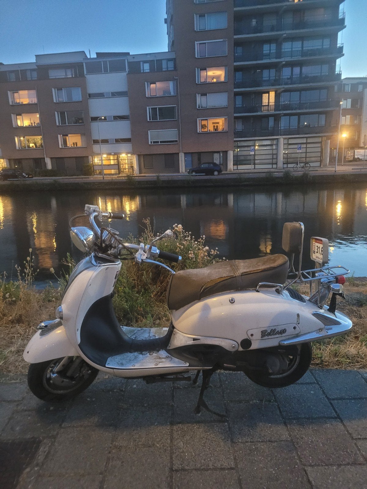 retro scooter gratis, Ophalen, Gebruikt, Overige modellen, Benzine