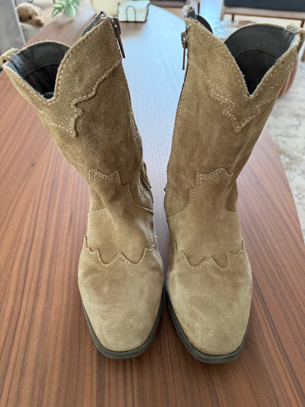 Zara Cowboy Laarzen Maat 34 - Zo goed als nieuw, Ophalen of Verzenden, Zo goed als nieuw, Meisje, Laarzen