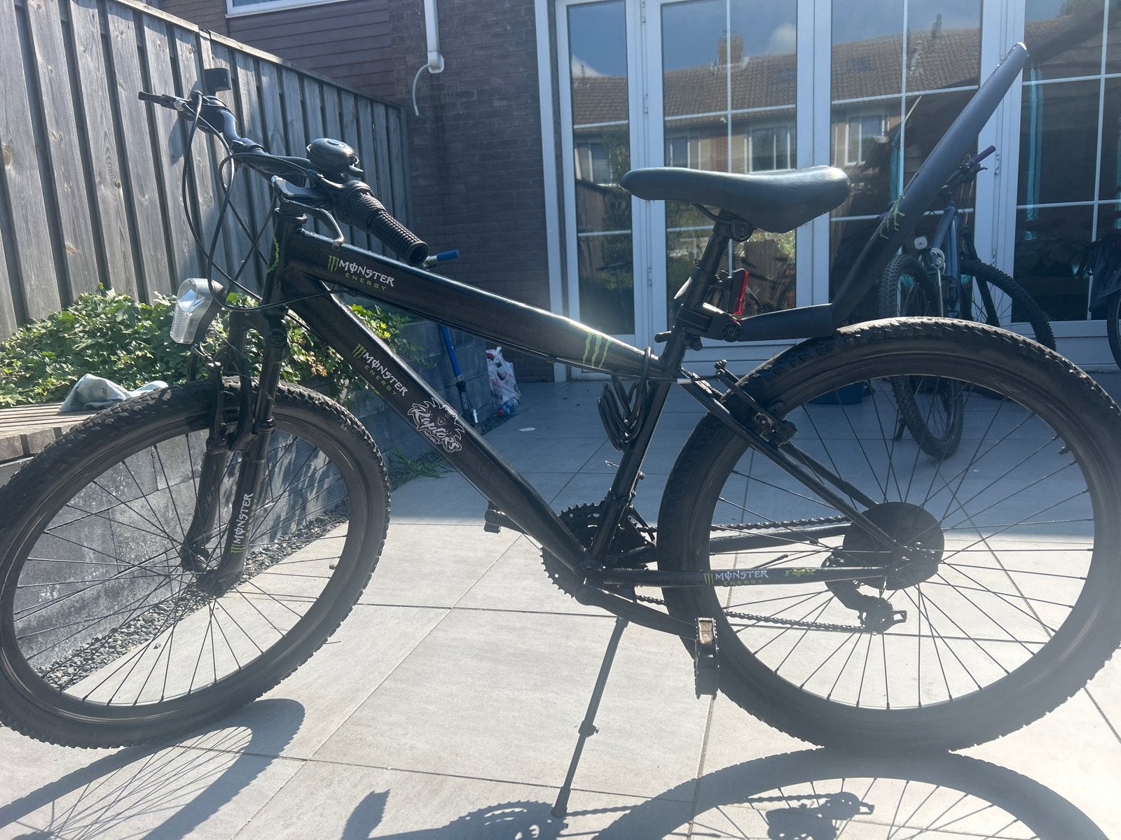 Monster Energy Mountainbike - Zwart, Gebruikt, Gebruikt, Hardtail, Heren, Schijfrem