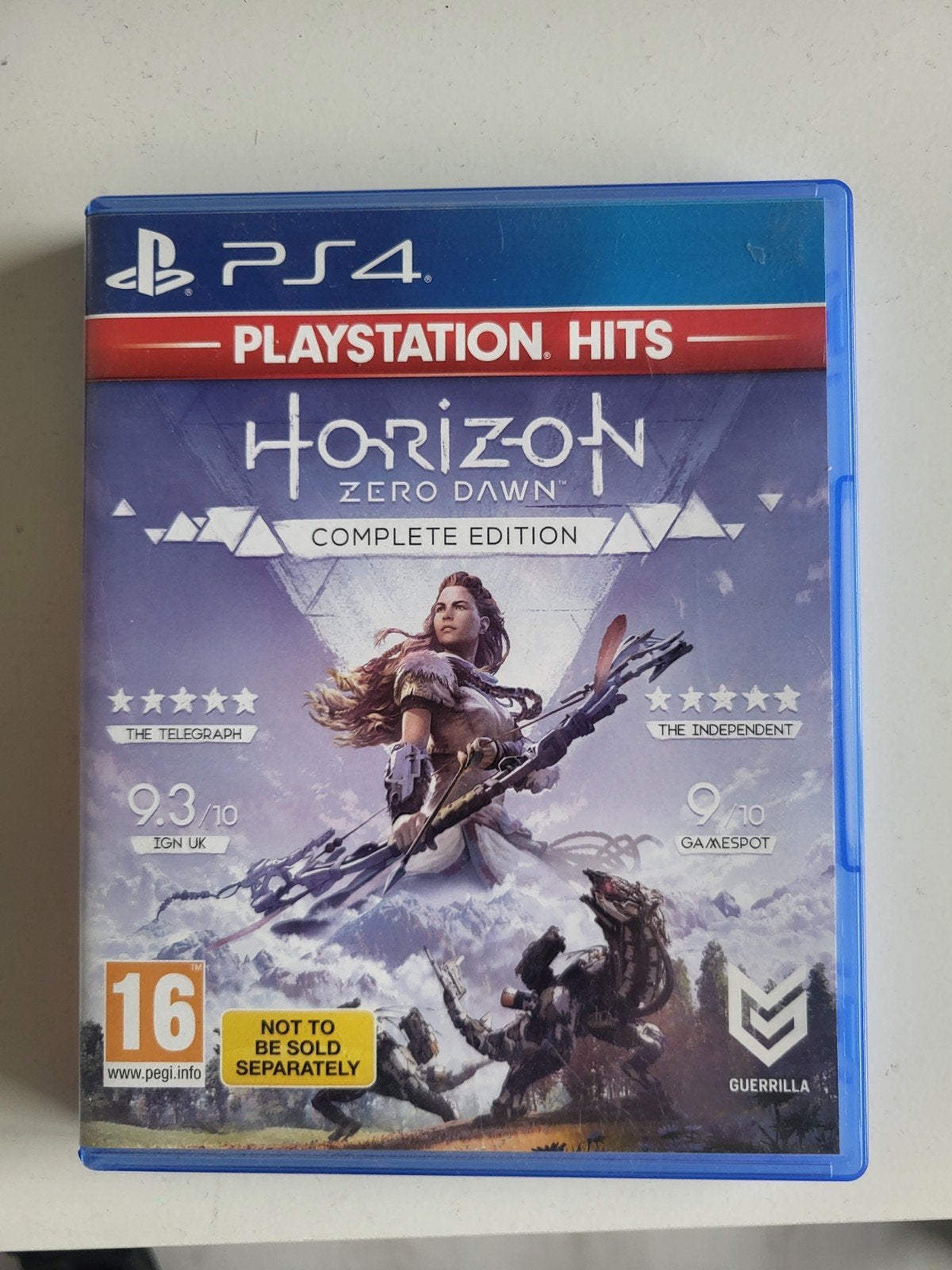 Horizon Zero Dawn Complete Edition PS4 PlayStation Hits, Spelcomputers en Games, 1 speler, Ophalen of Verzenden, Zo goed als nieuw