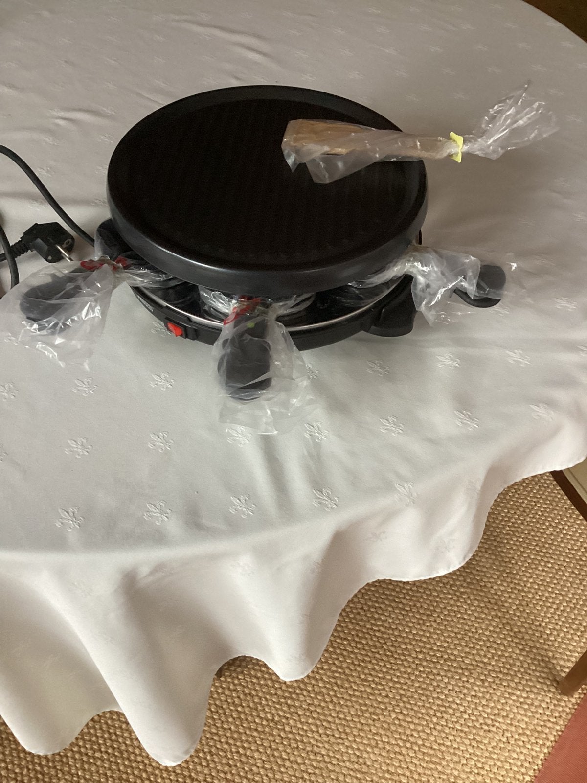 Raclette stel (6 pers), Witgoed en Apparatuur, Ophalen of Verzenden, Nieuw