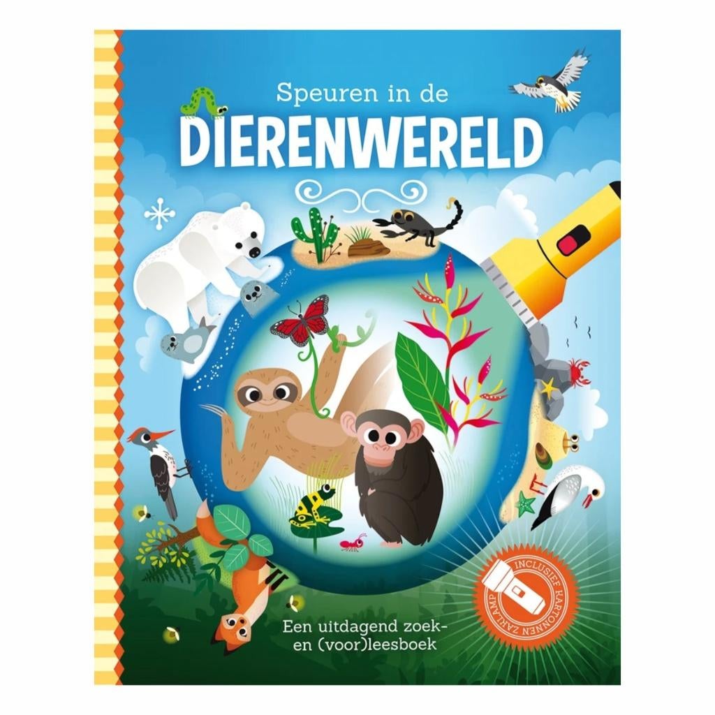 Zaklantaarnboek - Speuren in de dierenwereld, Verzenden, Nieuw, Lantaarn publishers, Fictie algemeen