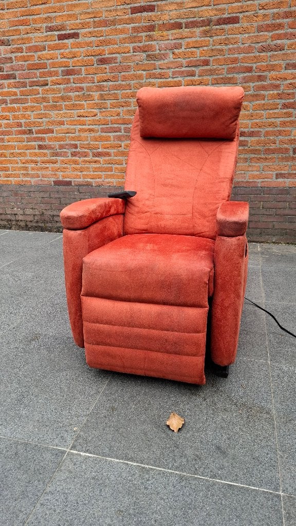 Fitform 571 Sta-op stoel met 3 motoren en Nirrox bekleding, Huis en Inrichting, Fauteuils, Ophalen, Minder dan 50 cm, Minder dan 75 cm