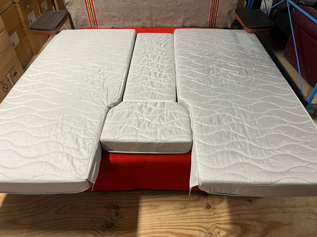 Benimar camper kussens en matras - Zo goed als nieuw, Caravans en Kamperen, Ophalen of Verzenden, Zo goed als nieuw