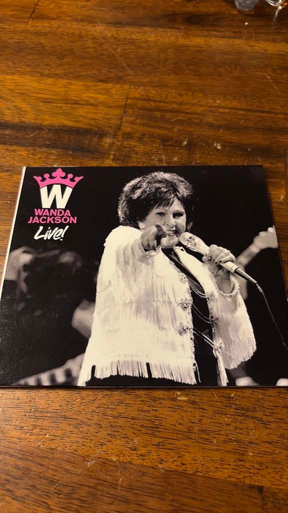 Wanda Jackson live limited edition cd 28 tracks 2002-2012, Ophalen of Verzenden, Zo goed als nieuw