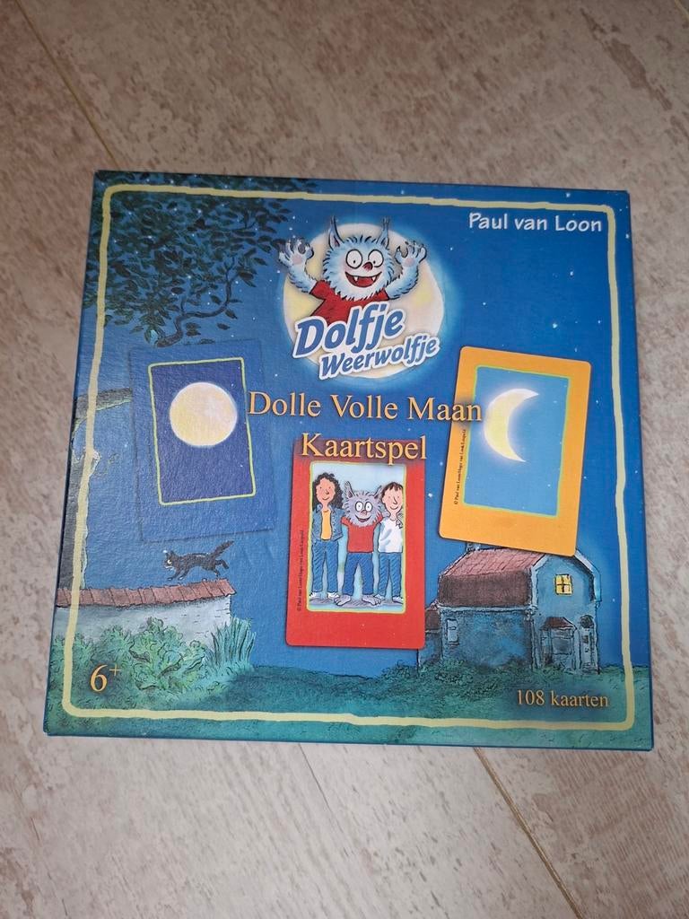 Dolfje Weerwolfje: Dolle Volle Maan Kaartspel, Vijf spelers of meer, Ophalen of Verzenden, Gebruikt, Leopold