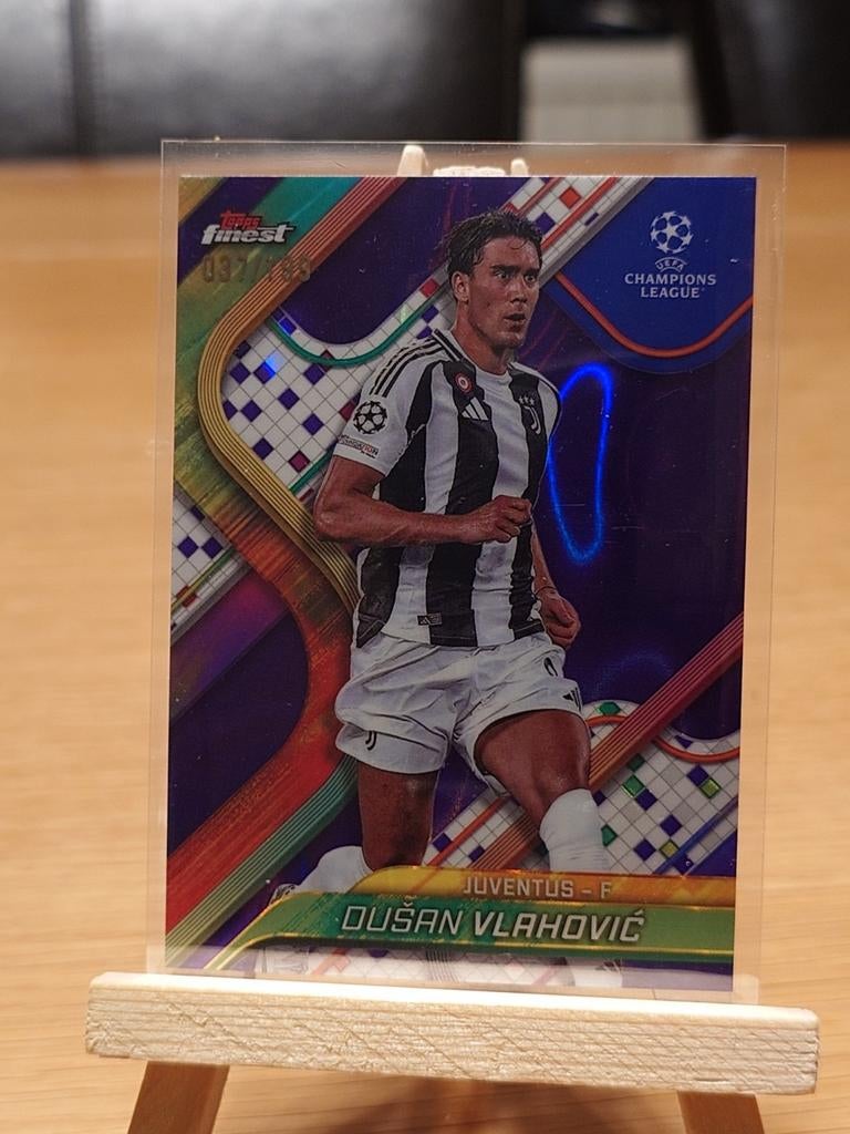 Topps Finest Dusan Vlahovic Juventus /199, Verzenden, Zo goed als nieuw