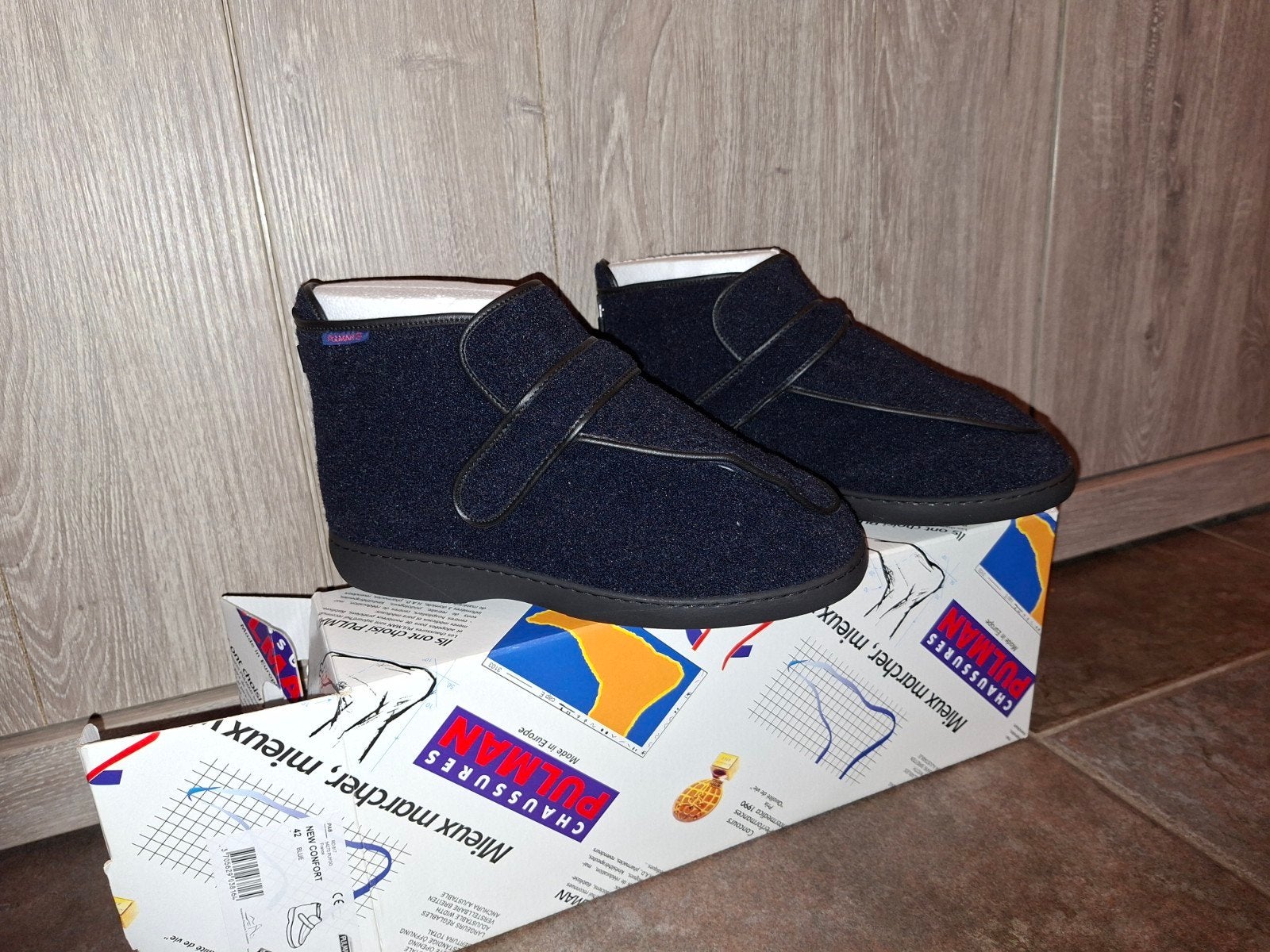 Nieuwe Pulman New Confort schoenen, maat 42, blauw, Blauw, Nieuw, Ophalen of Verzenden, Pullman