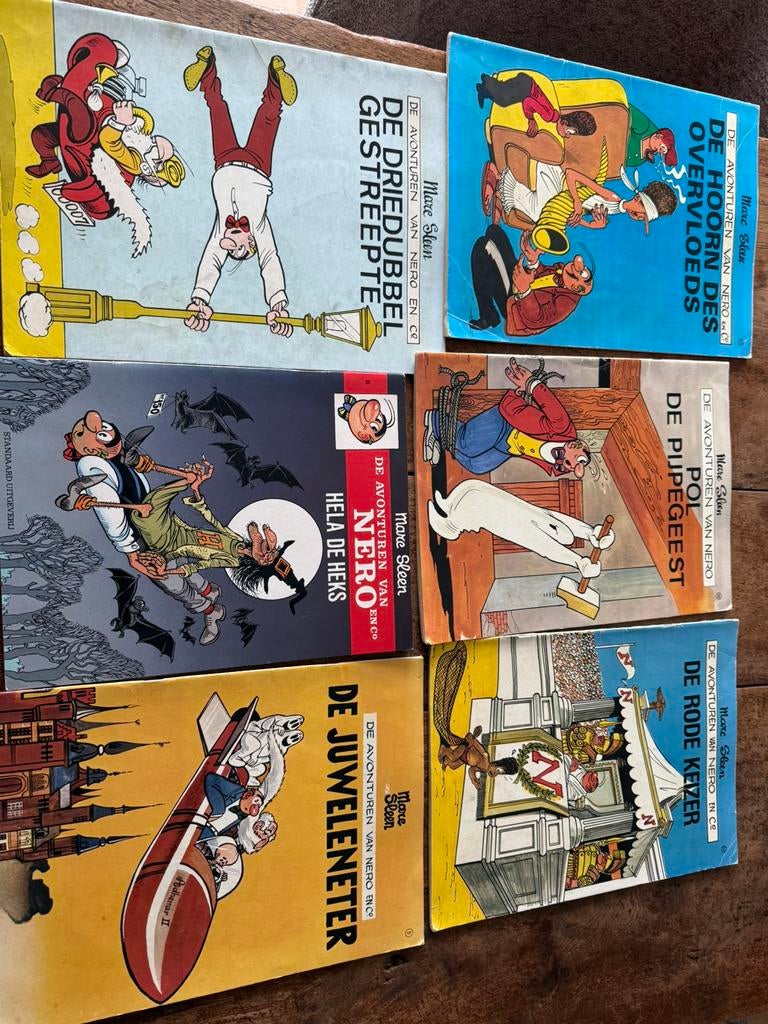 Marc Sleen - stripboeken, Boeken, Stripboeken, Meerdere stripboeken, Ophalen of Verzenden, Zo goed als nieuw