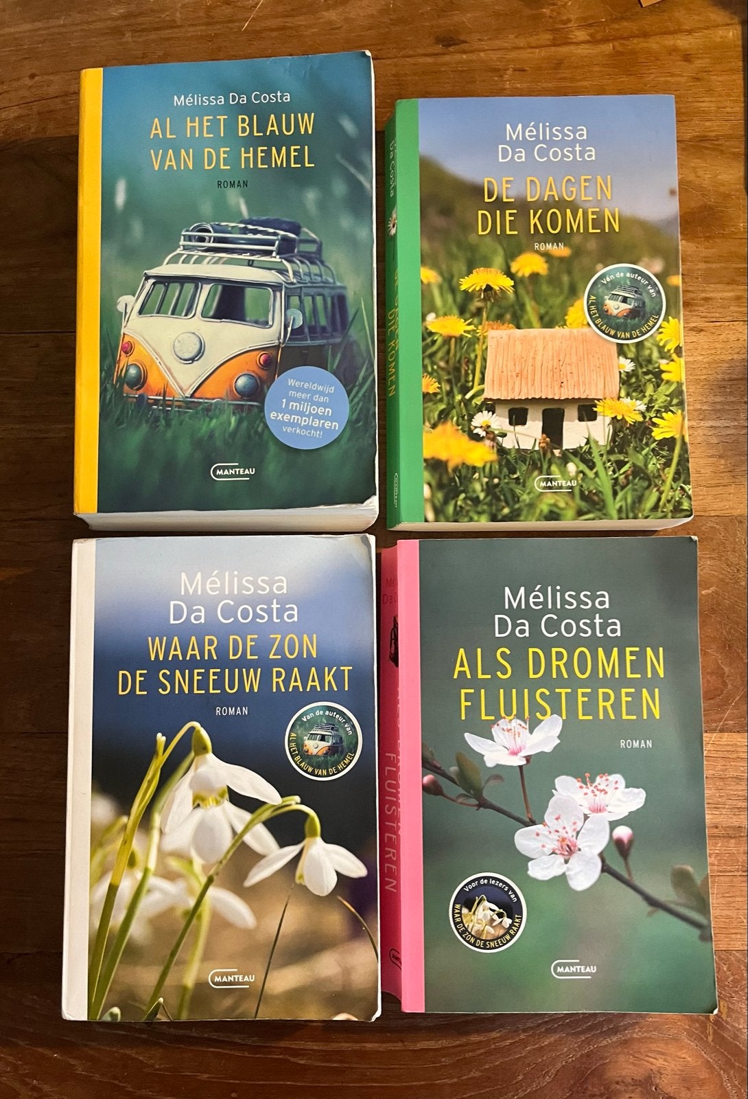 Mélissa Da Costa boeken: 4 romans, Boeken, Ophalen of Verzenden, Gelezen