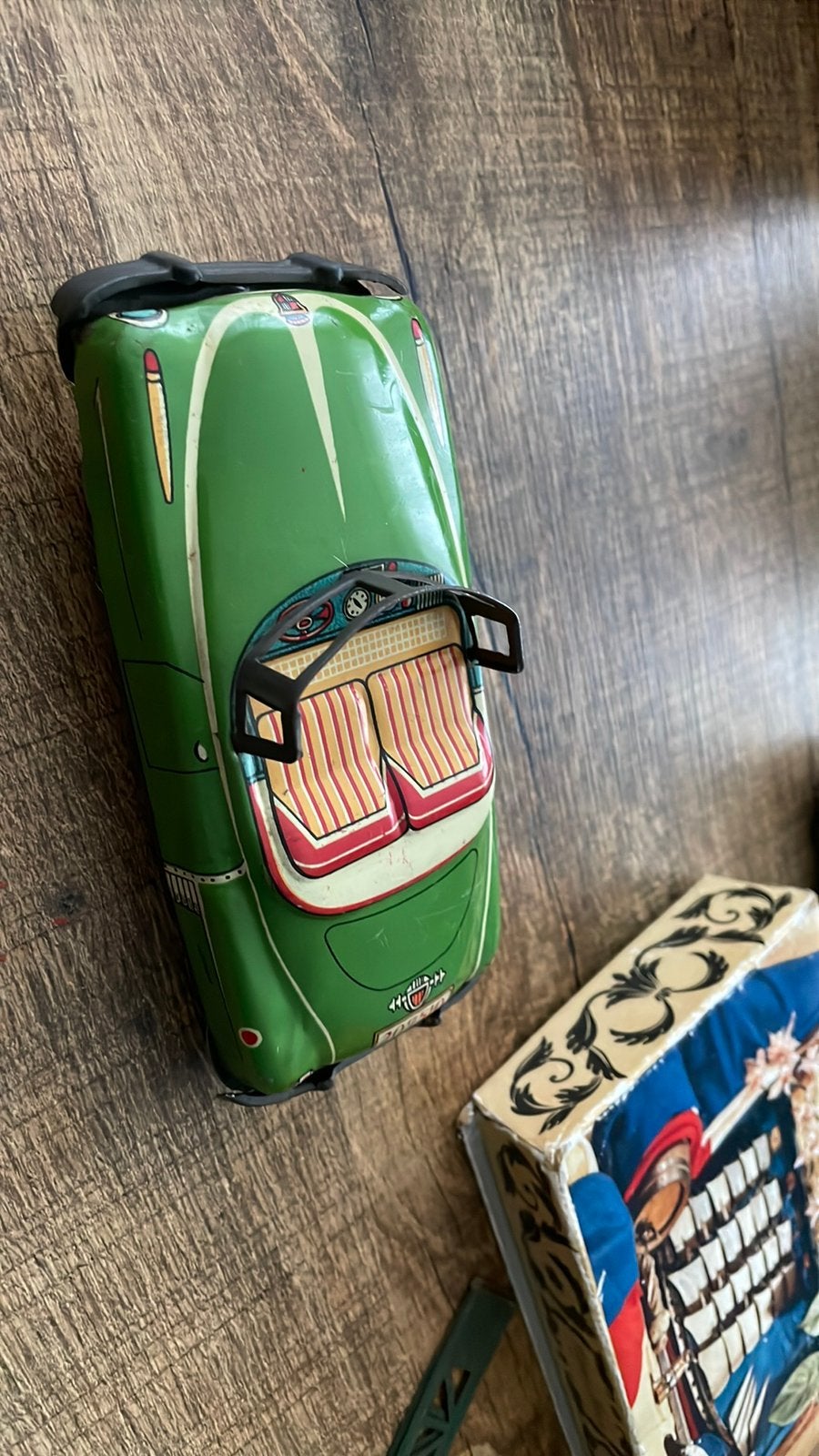 Blikken Auto, Antiek en Kunst, Antiek | Speelgoed, Ophalen of Verzenden