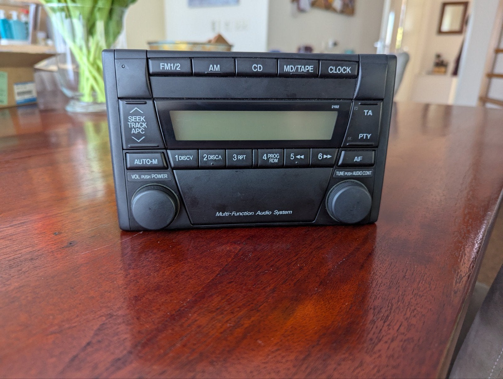 Mazda MX-5 NB/FL radio unit zwart NC82-66-9S0, Auto diversen, Autoradio's, Ophalen of Verzenden, Gebruikt