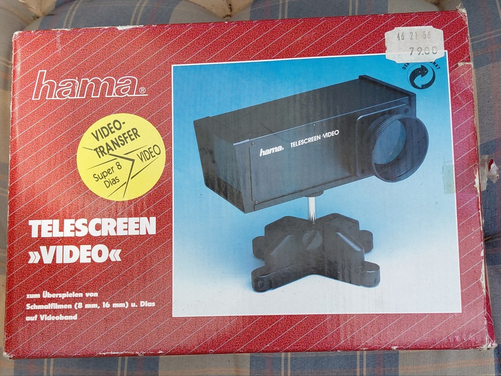 Hama Telescreen Video - Dia- en filmscanner, Ophalen of Verzenden, Overige merken, Minder dan 8x