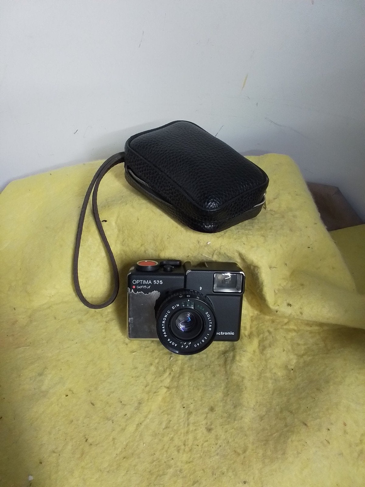 15284)Agfa Optima 535 Sensor compactcamera met tasje, Ophalen of Verzenden, Gebruikt, Compact, Overige Merken