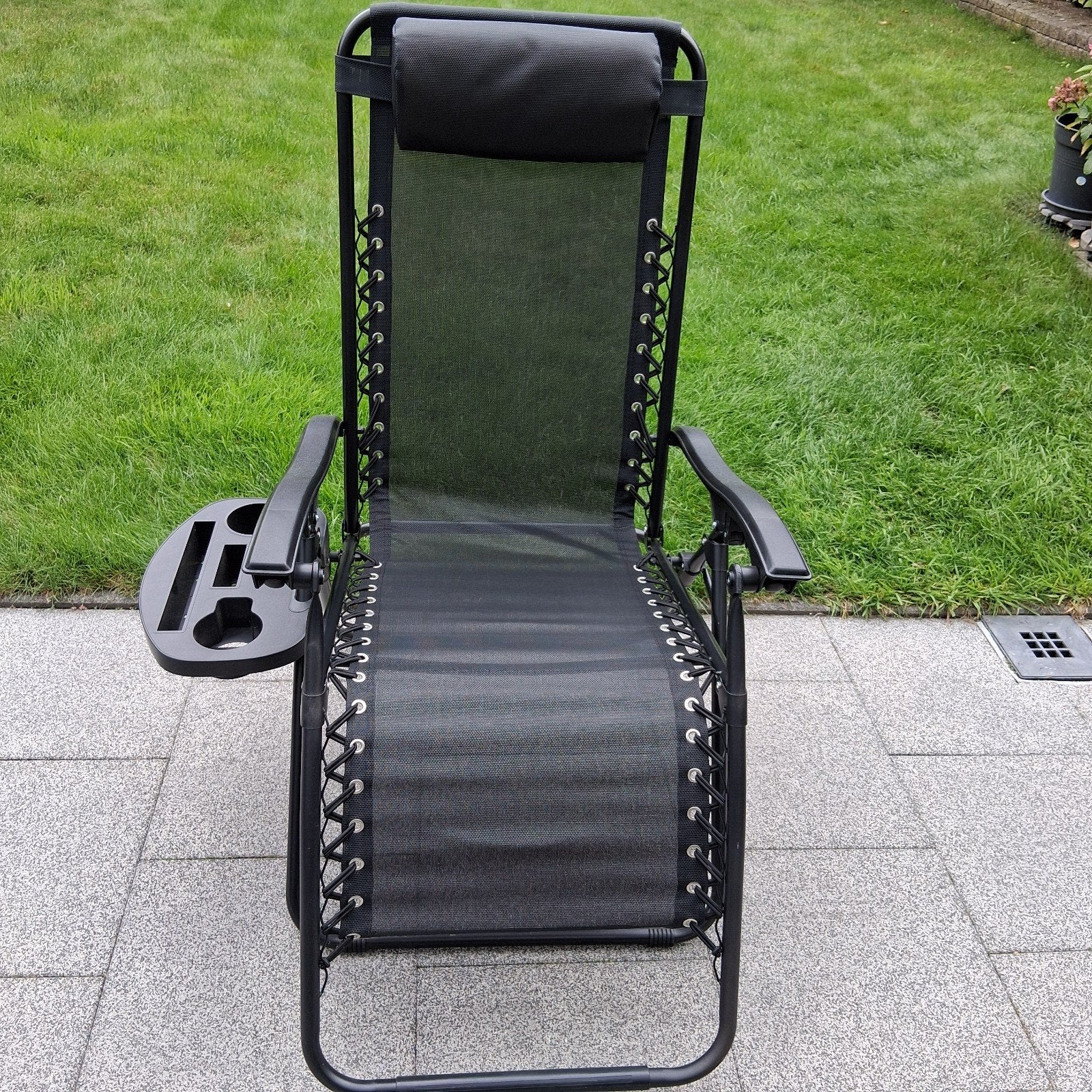 Zit lig stoel lichtgewicht nieuw., Tuin en Terras, Ophalen, Nieuw, Aluminium, Inklapbaar