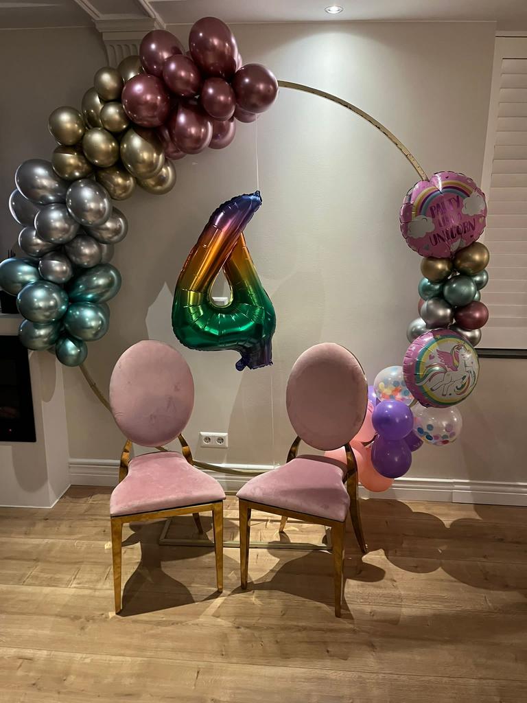 Roze dior stoelen te koop, Ophalen of Verzenden, Zo goed als nieuw, Versiering, Geboorte of Huwelijk