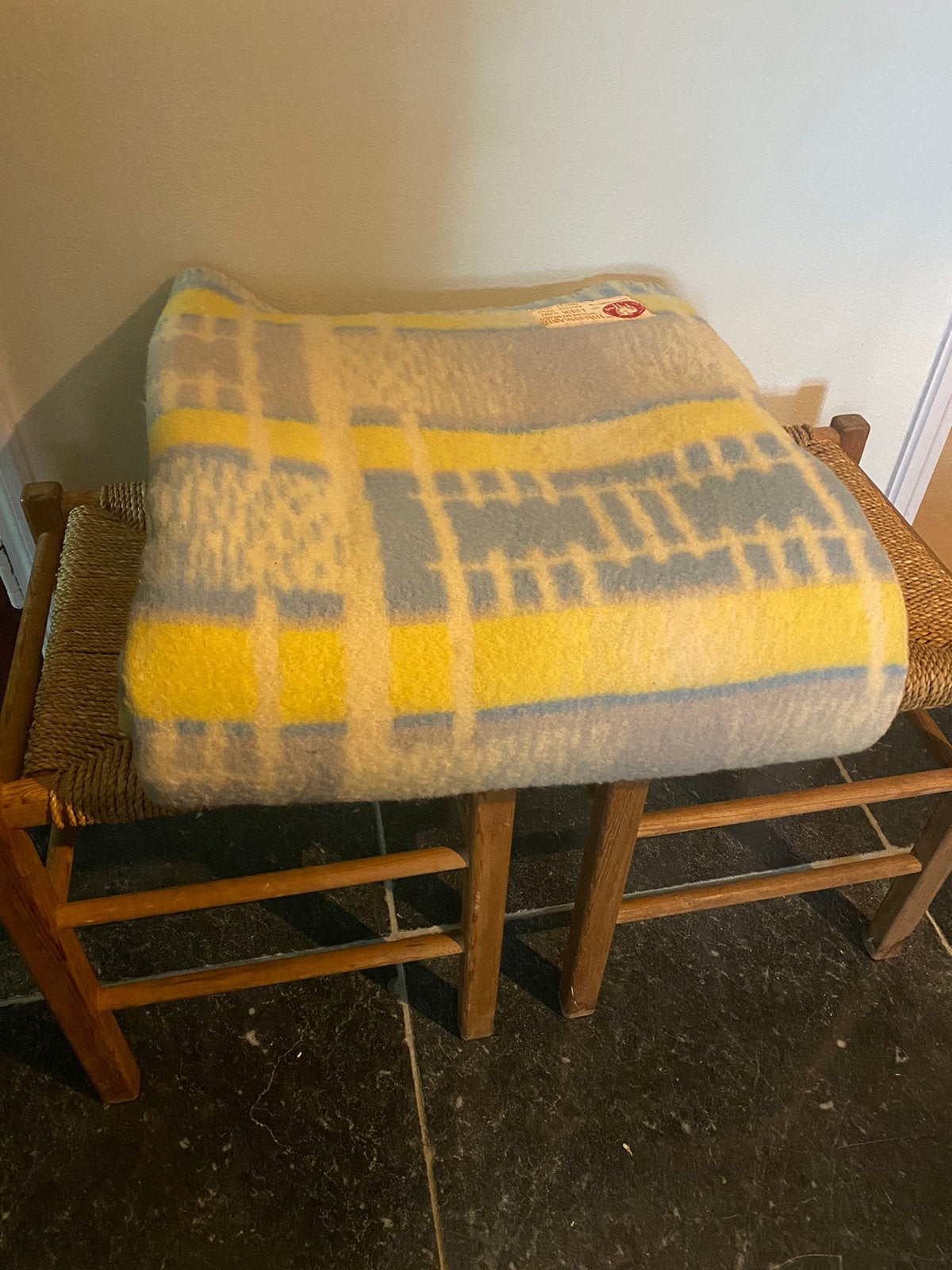 Mooie Wollen Deken, Huis en Inrichting, Woonaccessoires | Plaids en Woondekens, Ophalen of Verzenden, Zo goed als nieuw