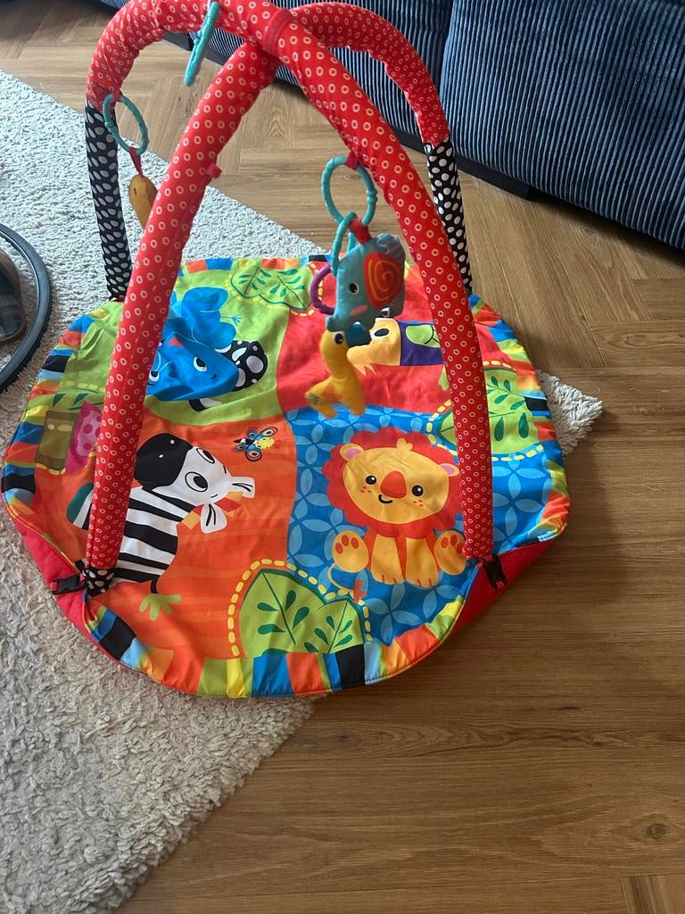 Vrolijk Speelkleed met Speelbogen en Hangers, Kinderen en Baby's, Speelgoed | Speelkleden, Gebruikt, Ophalen of Verzenden