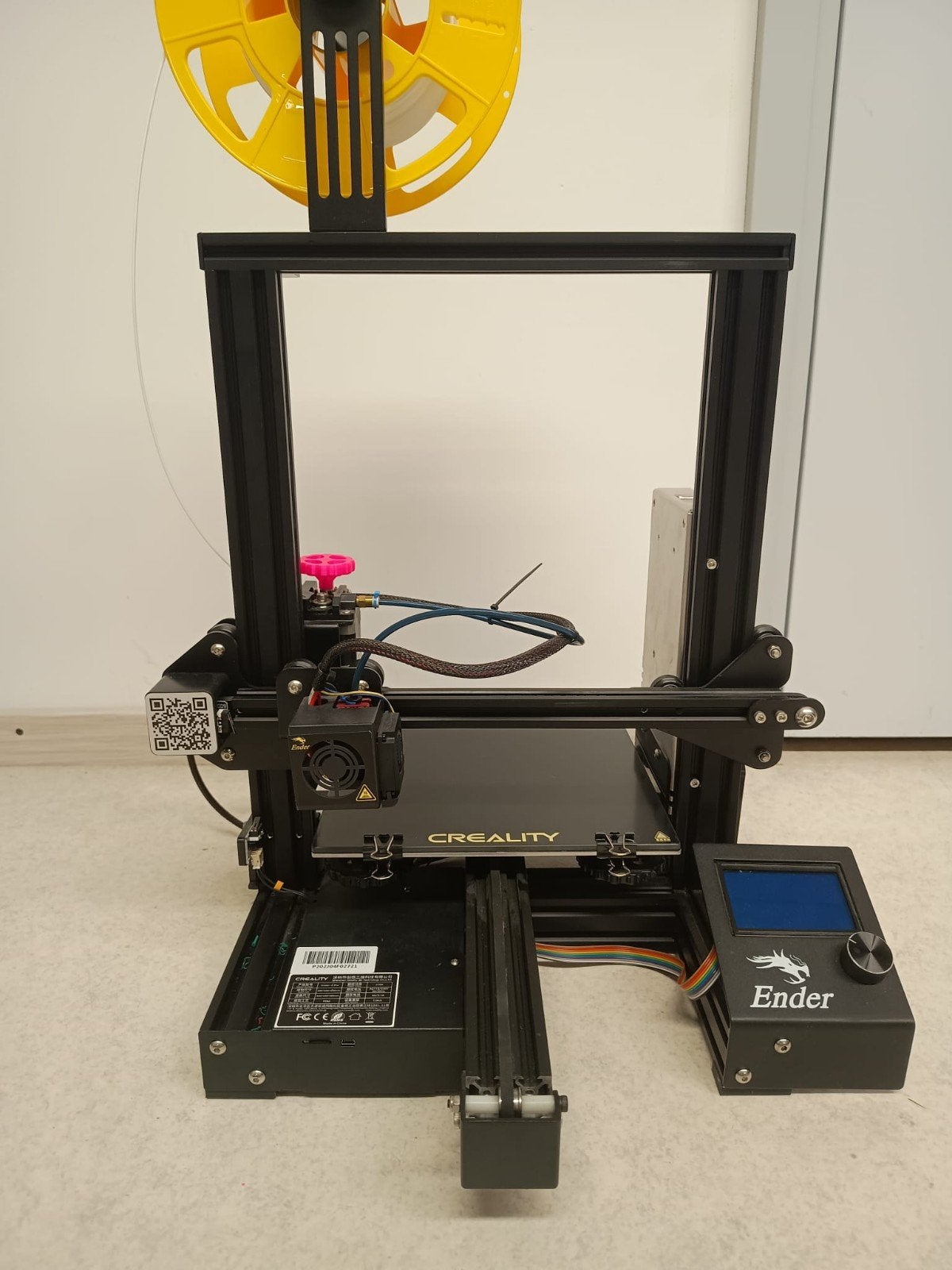 Creality Ender 3 3D-printer met accessoires, Computers en Software, 3D Printers, Ophalen, Gebruikt, Filament, Creality