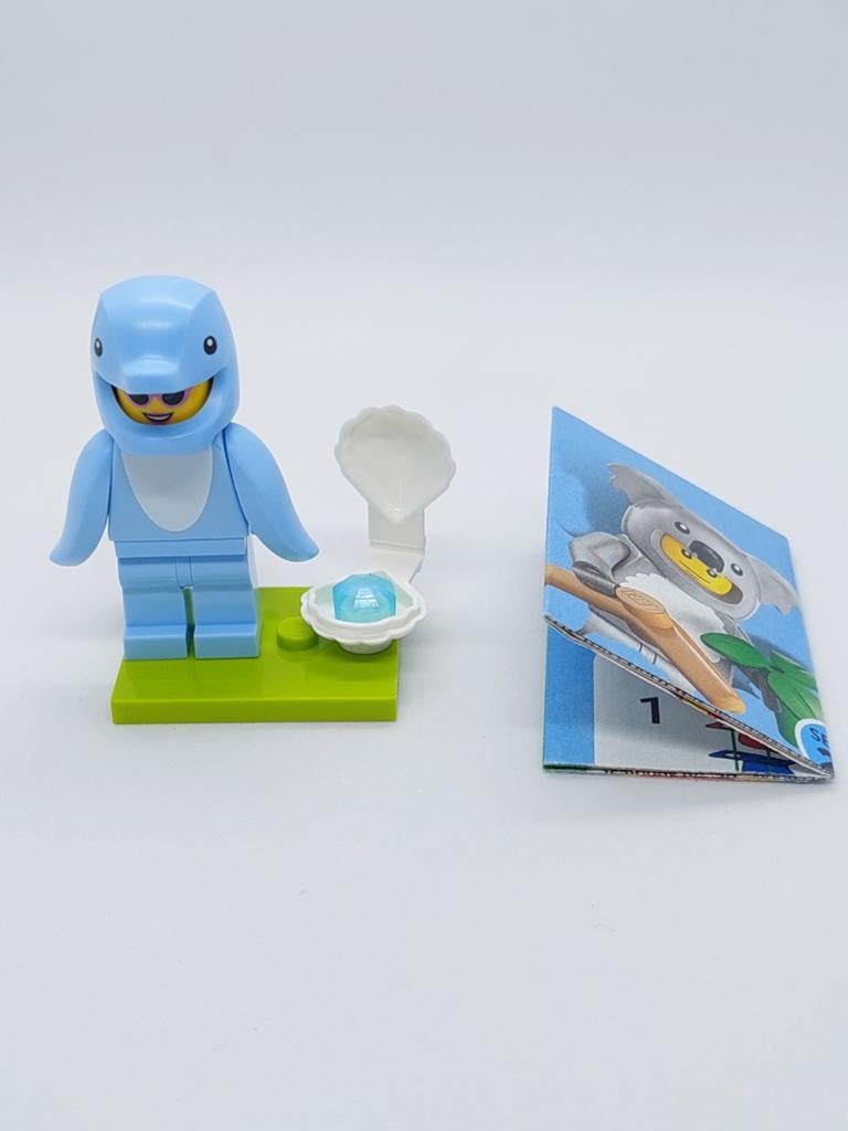 LEGO cmf - dolfijnenpak-fan - serie 28 nr 9, Kinderen en Baby's, Speelgoed | Duplo en Lego, Lego, Nieuw, Ophalen of Verzenden
