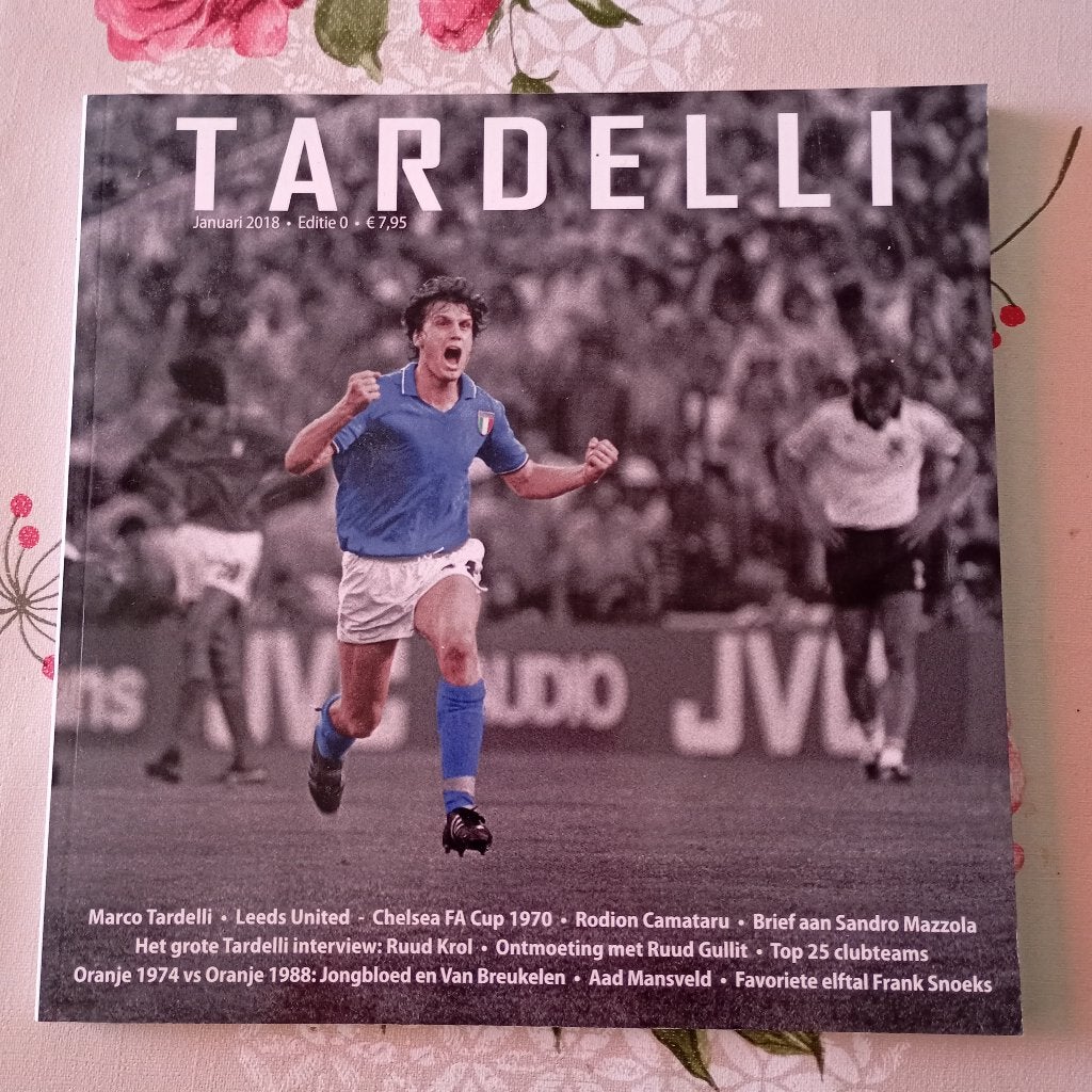 Tardelle magazine, Ophalen of Verzenden, Zo goed als nieuw, Buitenlandse clubs, Boek of Tijdschrift