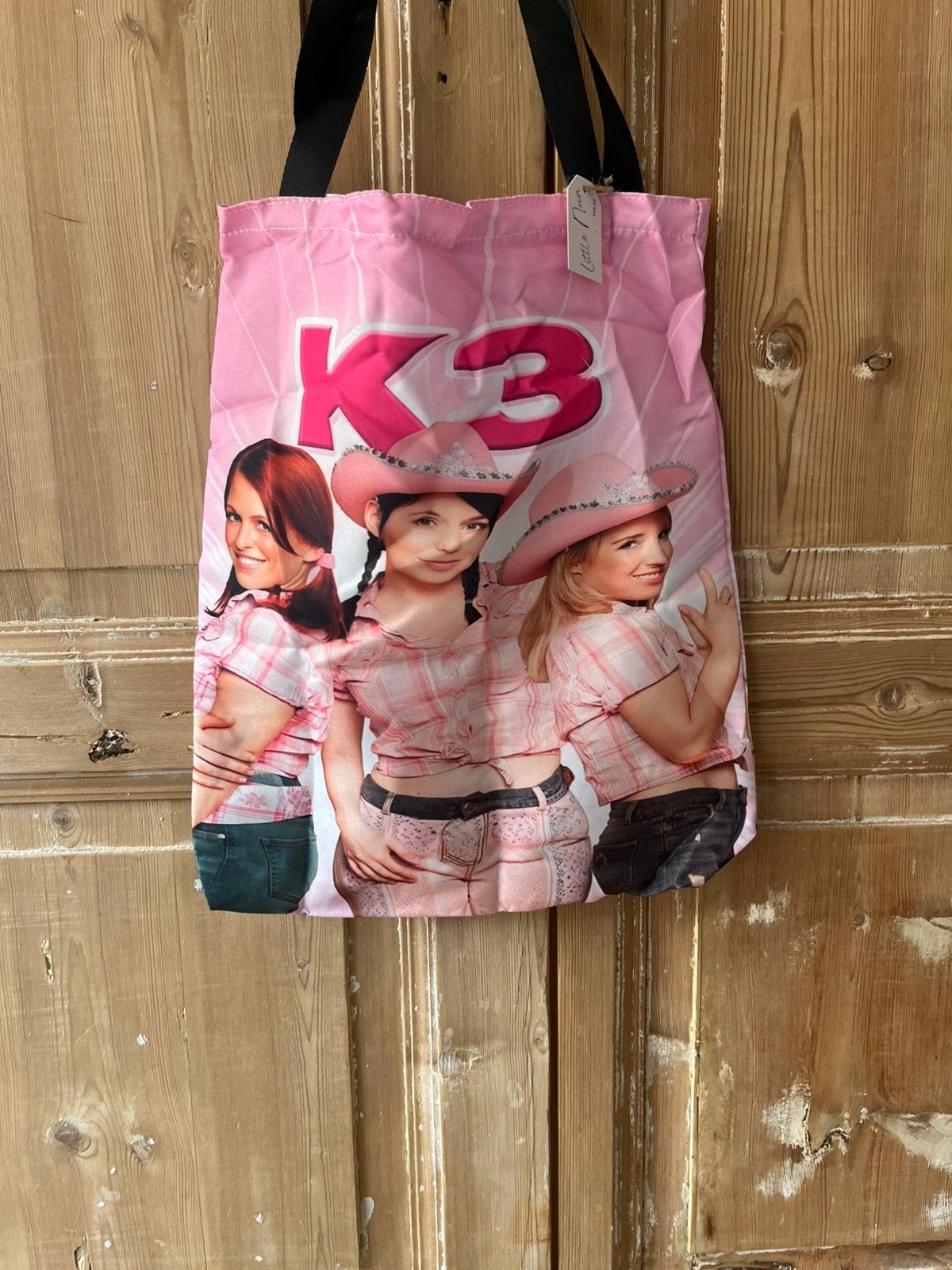 K3 tas roze orginal - canvastas - totebag nieuw, Ophalen of Verzenden, Nieuw