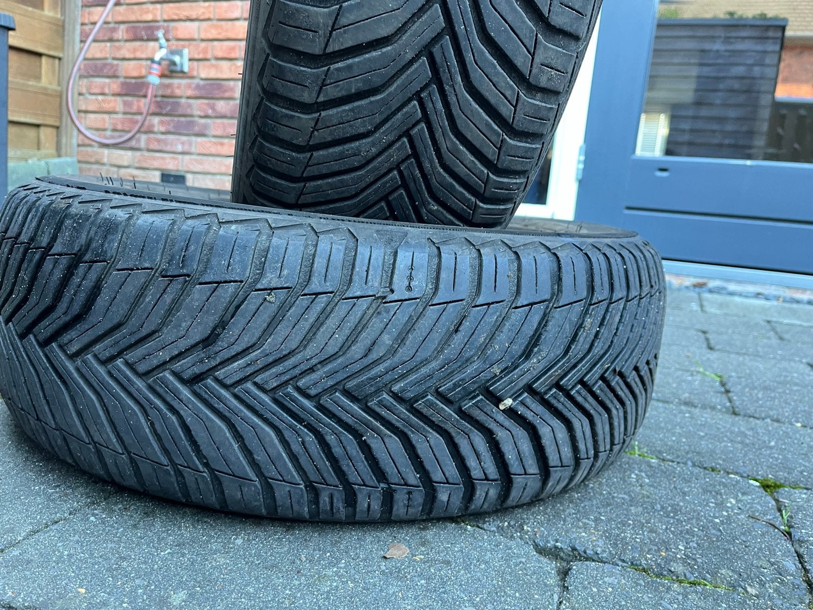 2x Michelin CrossClimate 2 All Season banden 205/55 R16 91H, Ophalen, Gebruikt