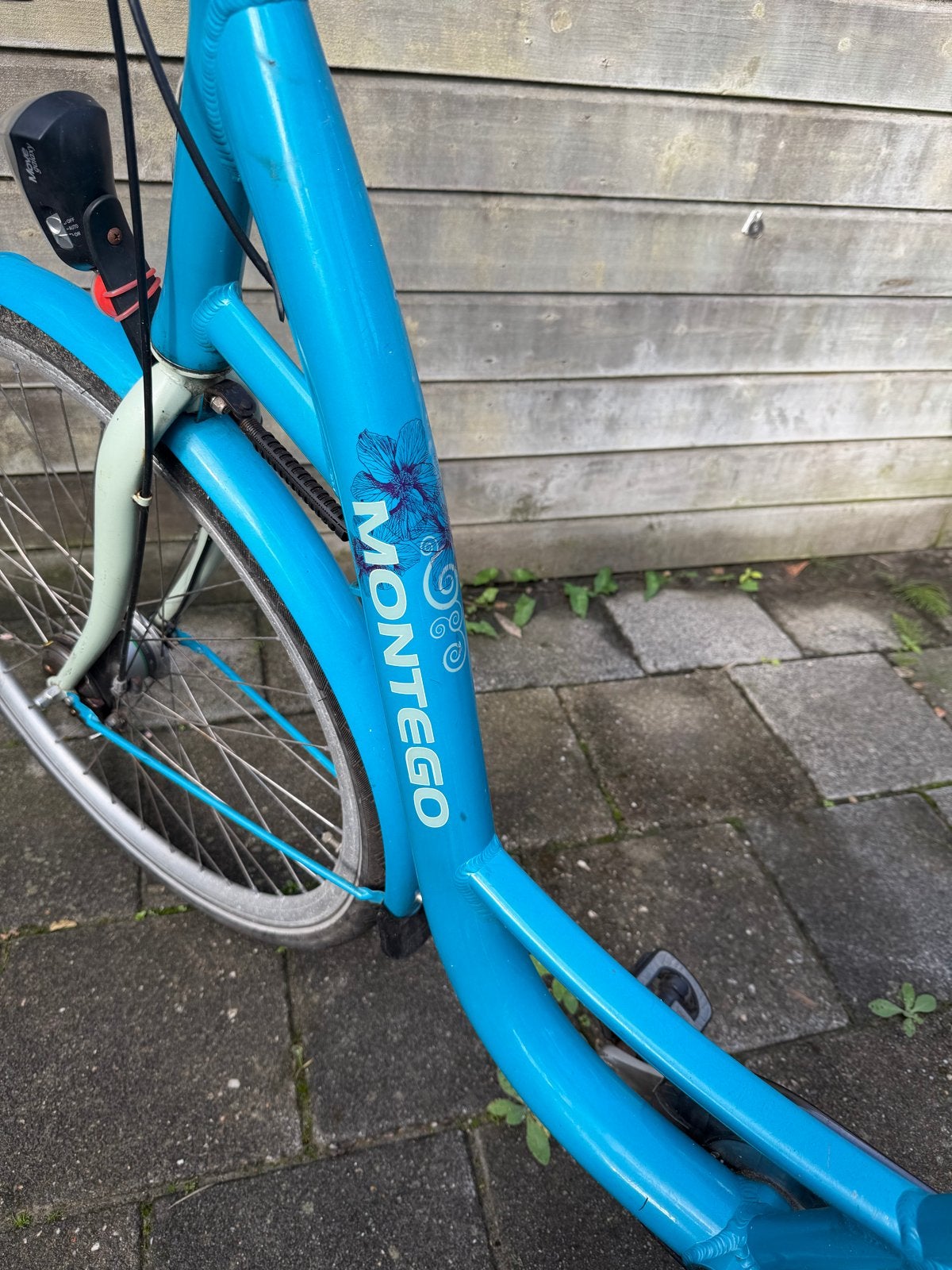 Montego damesfiets met kinderzitje en mandje, Fietsen en Brommers, Fietsen | Dames | Damesfietsen, Velgrem, 50 tot 53 cm, Ophalen