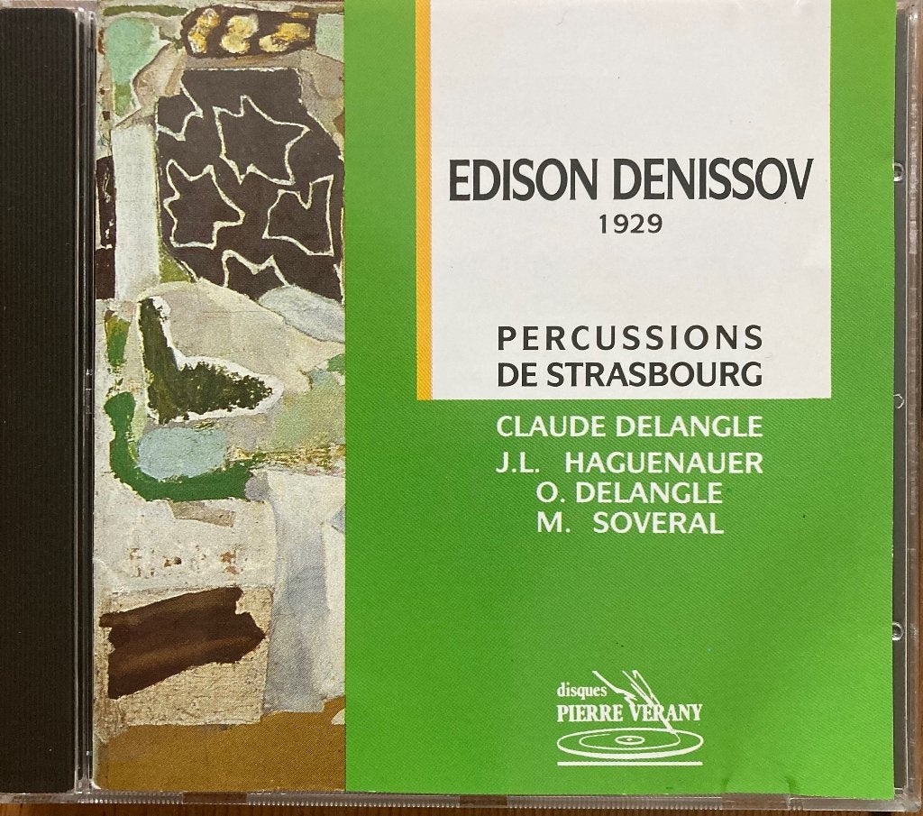 Denissov | Sonate/Nuages Noirs| Percussions de Strasbourg, Ophalen of Verzenden, Modernisme tot heden, Gebruikt, Kamermuziek