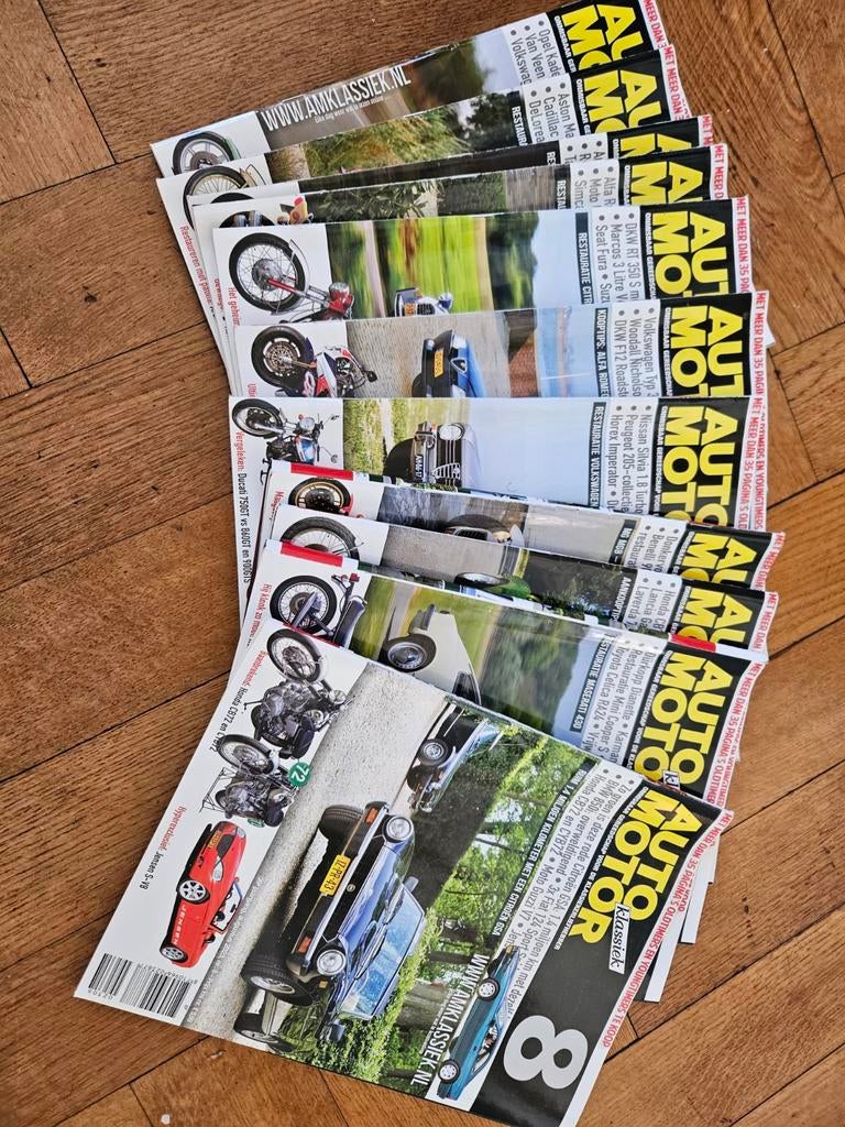 Tijdschrift AutoMotorKlassiek, Ophalen, Zo goed als nieuw, Sport en Vrije tijd