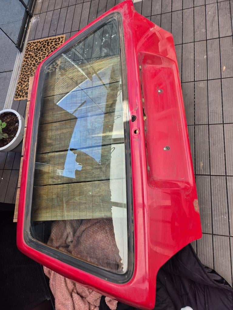Kofferklep Volkswagen Golf 2 MK2 met ruit - nette staat, Auto-onderdelen, Ophalen, Gebruikt, Achterklep, Volkswagen