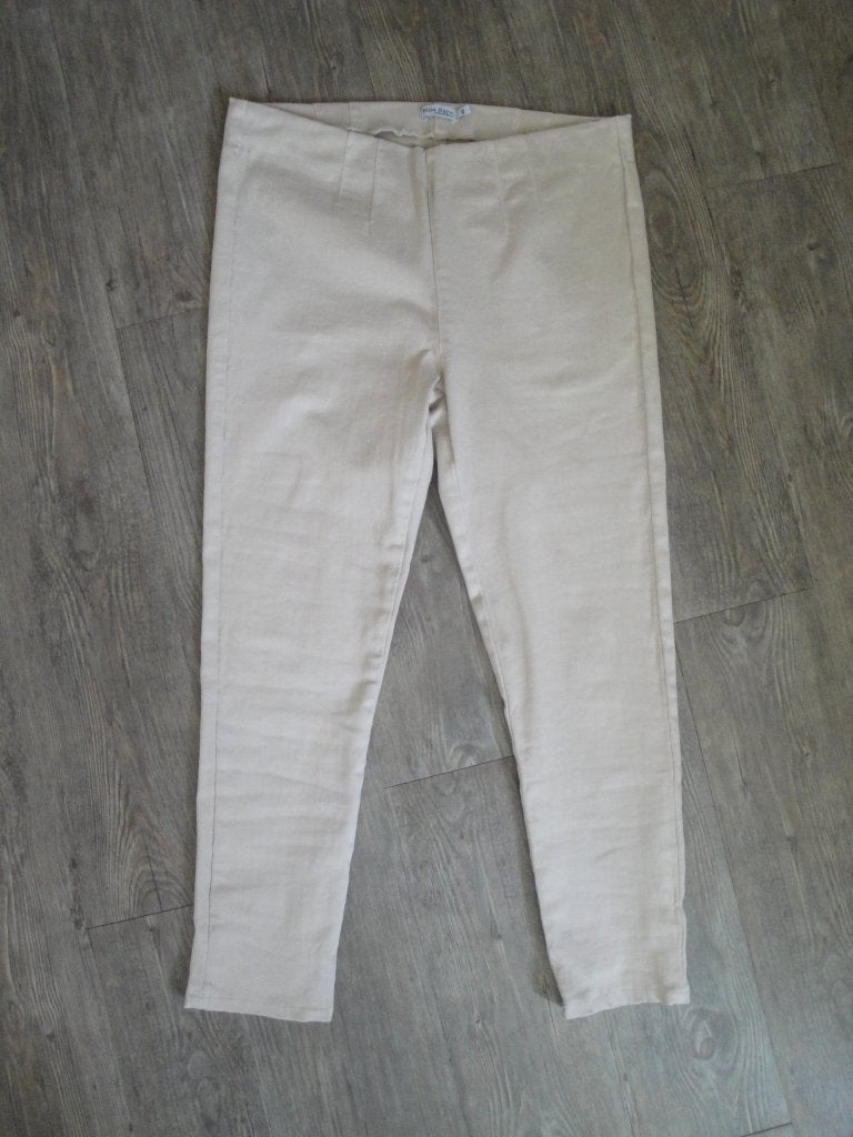 Beige 7/8 stretchbroek MILA SARVÉ maat 40, Maat 38/40 (M), Mila Sarvé, Beige, Ophalen of Verzenden