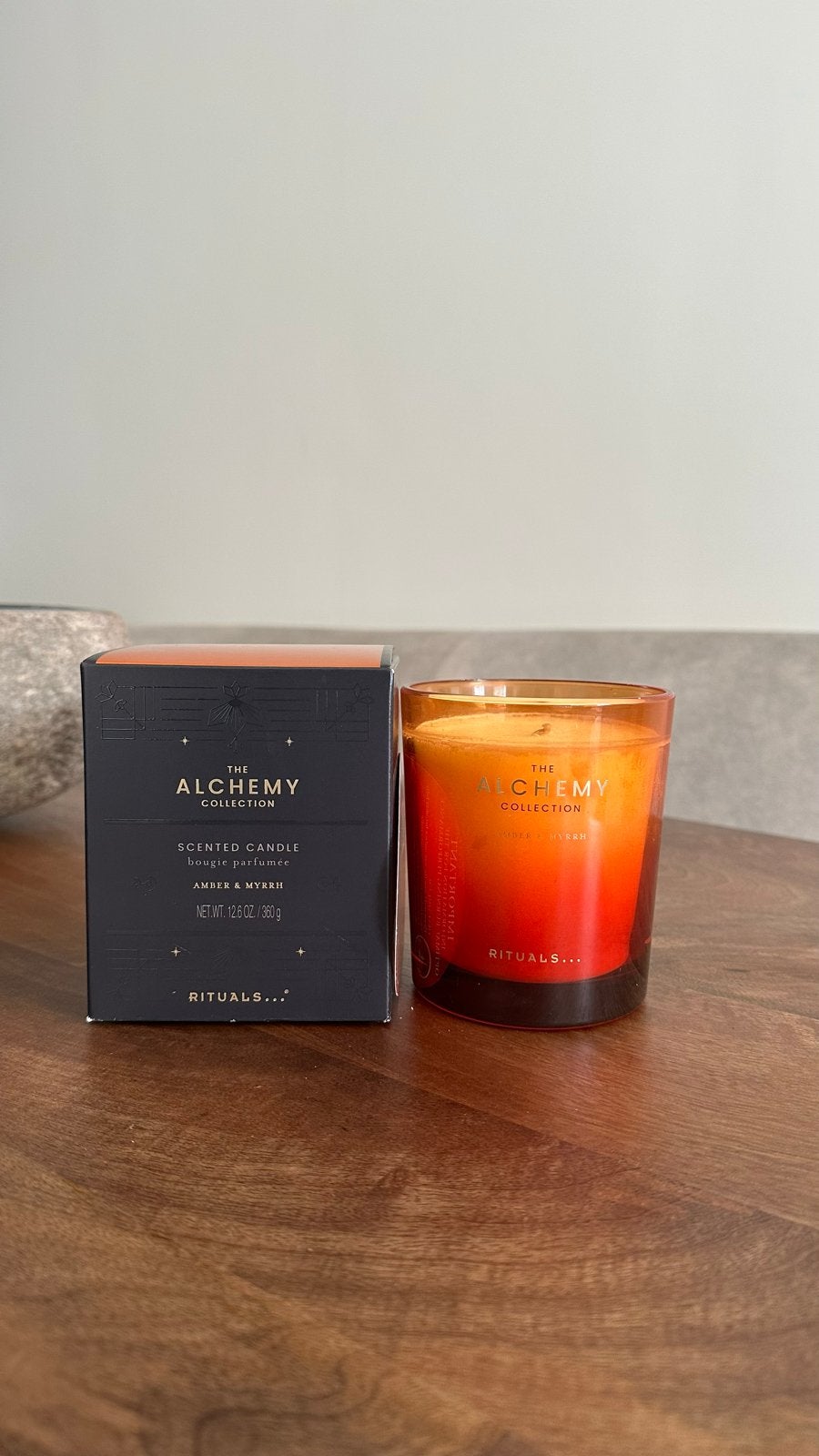 Rituals The Alchemy Collection Kaars Amber & Myrrh Nieuw, Ophalen of Verzenden, Nieuw, Kaars, Rituals