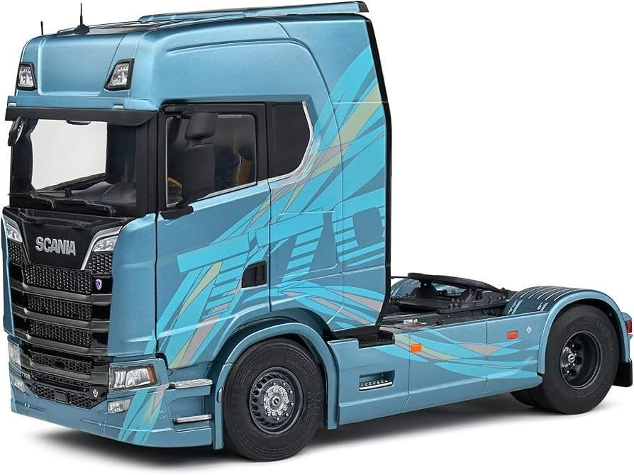Scania 1:24 Frost Edition, Solido, Ophalen of Verzenden, Nieuw, Bus of Vrachtwagen, Overige merken