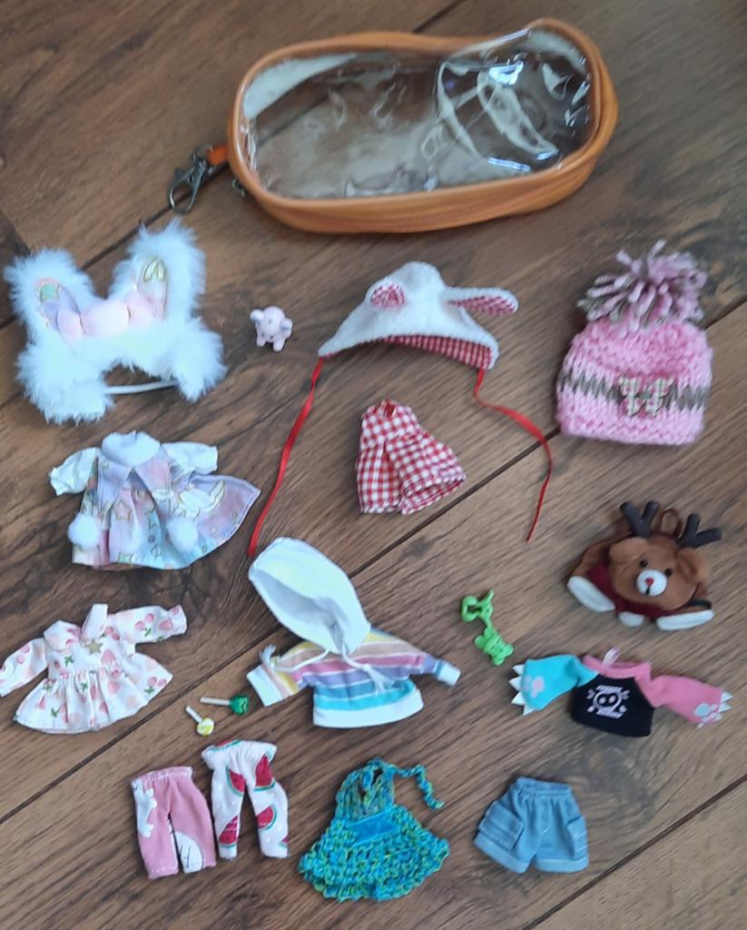 Groot pakket voor bjd ob11 popjes kleding/accessoires., Ophalen of Verzenden, Zo goed als nieuw, Kleertjes