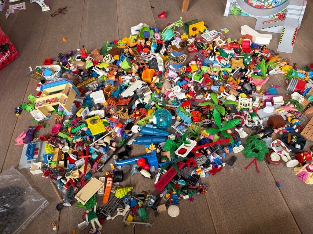 Grote partij Playmobil. Van alles wat, Kinderen en Baby's, Gebruikt, Losse onderdelen, Overige typen, Ophalen of Verzenden