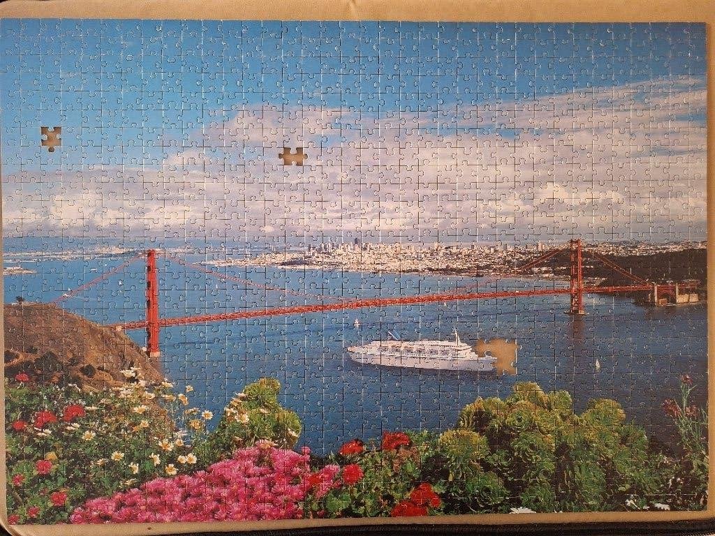 Legpuzzel1000 stukjes, Hobby en Vrije tijd, Denksport en Puzzels, Verzenden, 500 t/m 1500 stukjes, Gebruikt, Legpuzzel