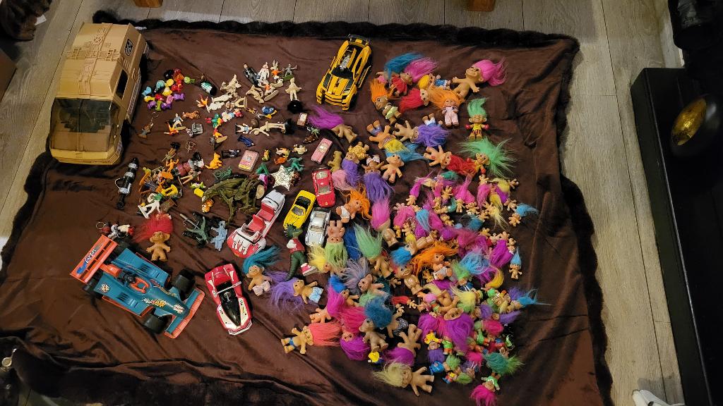 MEGA Partij Vintage: 80+ Russ Trollen & Zeldzame Retro Toys, Ophalen of Verzenden, Gebruikt