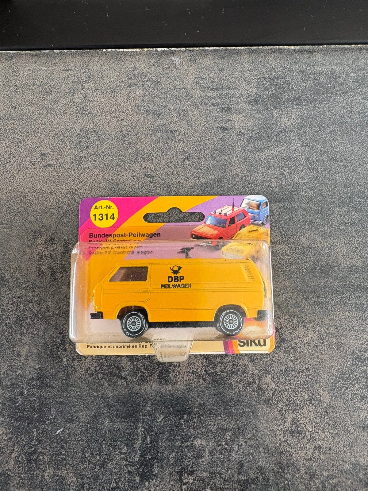 Siku VW Transporter DBP Peilwagen, Ophalen of Verzenden, Nieuw, Auto, SIKU