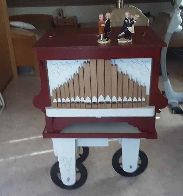 DRAAIORGEL MET KAR, € 750., Ophalen, Nieuw