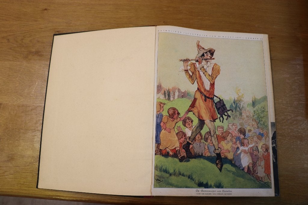 Katholieke Illustratie 01 october 1936 t/m 11 maart 1937, Antiek en Kunst, Antiek | Boeken en Bijbels, Ophalen of Verzenden