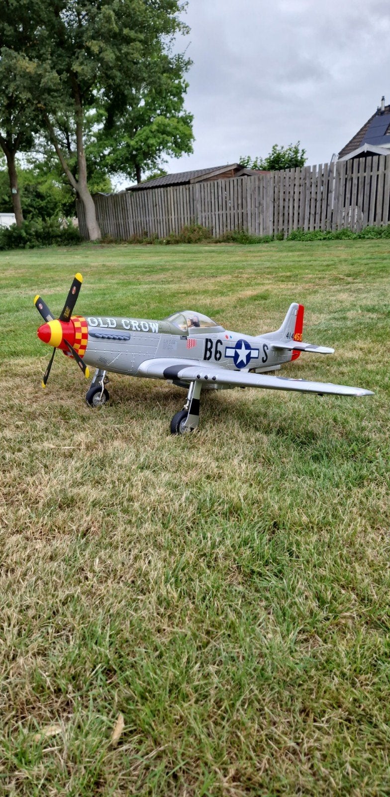 Freewing P-51 Mustang 1410mm RC Vliegtuig, Zo goed als nieuw, Groter dan 1:72, Vliegtuig, Ophalen